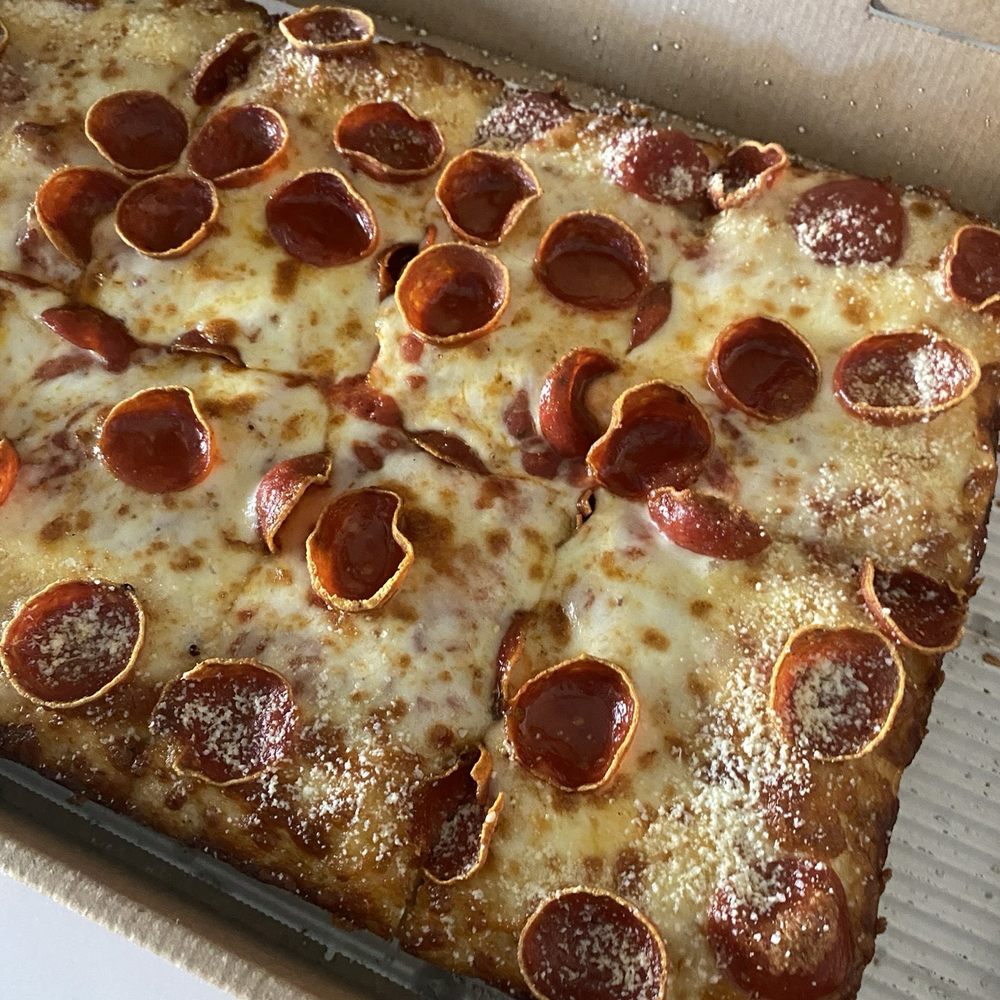 Jet's Pizza - 8 Corner Pizza cupped pepperoni - Pizza Near Me - Henderson, Nevada Jet's Pizza - 8 Corner Pizza cupped pepperoni - Pizza Near Me - Henderson, Nevada