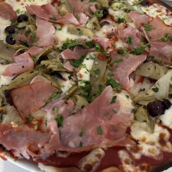 Trattoria Amici - Gluten free Capricciosa Pizza - Italian Near Me - Glendale, California Trattoria Amici - Gluten free Capricciosa Pizza - Italian Near Me - Glendale, California