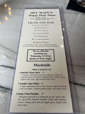 Menu photo 4 Off Main Edmonds, WA Menu photo 4 Off Main Edmonds, WA