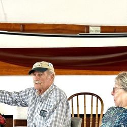 Sail Power and Steam Museum - Capt. Jim Sharp, master of the schooner Adventure for decades.