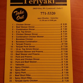 Toshi's Teriyaki - Japanese Near Me - Lynnwood, Washington Toshi's Teriyaki - Japanese Near Me - Lynnwood, Washington