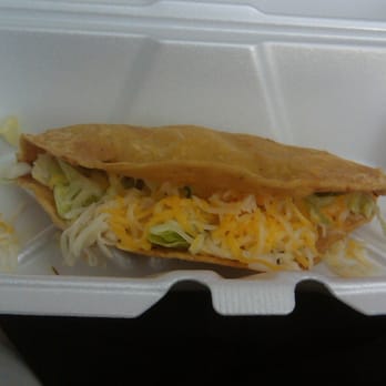 Chilitos Mexican Grill - hard shell potato taco - Mexican Near Me - Riverside, California