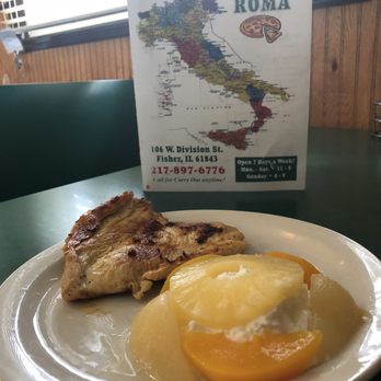 Pizza Roma - a plate of food on a table - Pizza Near Me - Fisher, Illinois Pizza Roma - a plate of food on a table - Pizza Near Me - Fisher, Illinois