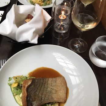 Scarpetta - Sea bass and i forgot what pasta that is. - Italian Near Me - New York, New York