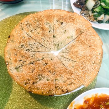 Pauline's Chinese Kitchen - sesame scallion pancake ~ 1st try, pretty good - Chinese Near Me - Hacienda Heights, California Pauline's Chinese Kitchen - sesame scallion pancake ~ 1st try, pretty good - Chinese Near Me - Hacienda Heights, California