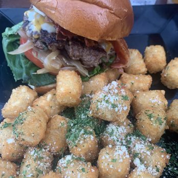 Tremont - Jalapeño burger and Parmesan tots - American Near Me - Charlotte, North Carolina