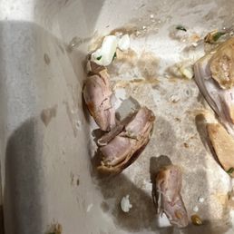 Raw chicken! Raw chicken!