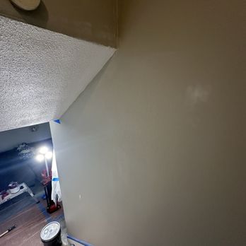 Premier Drywaller - After texture, primer and paint - Drywall Installation & Repair Near Me