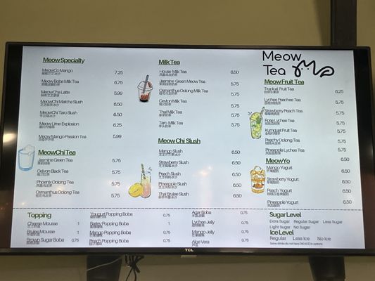 Menu photo 4 Meow Tea West Covina, CA