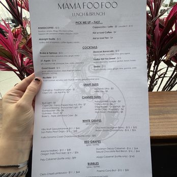 Mama Foo Foo - Brunch drinks - New American Near Me - Daytona Beach, Florida