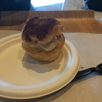 Paris Baguette - Tiramisu Cream Puff. - Coffee & Tea Near Me - Milpitas, California Paris Baguette - Tiramisu Cream Puff. - Coffee & Tea Near Me - Milpitas, California