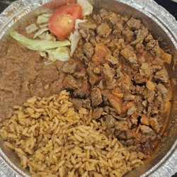 Mexico Lindo of Leesville - Thus is suppose to be steak a la mexicana!!! $17 of disappointment.
