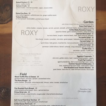 The Roxy Encinitas - The Roxy dinner menu. - Tapas/Small Plates Near Me - Encinitas, California The Roxy Encinitas - The Roxy dinner menu. - Tapas/Small Plates Near Me - Encinitas, California