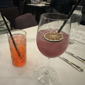 Glasshouse Kitchen - Shirley temple and conversation starter mocktail - Pizza Near Me - Research Triangle, North Carolina