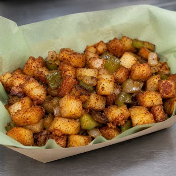 Voodoo Vittles - Cajun O'Brien Potatoes - Food Trucks Near Me Voodoo Vittles - Cajun O'Brien Potatoes - Food Trucks Near Me