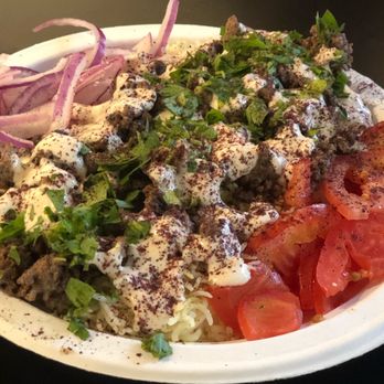 Man'oushe Express - Lamb Shawarma Plate - Pizza Near Me - Seattle, Washington Man'oushe Express - Lamb Shawarma Plate - Pizza Near Me - Seattle, Washington
