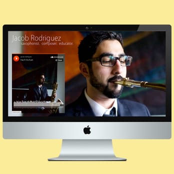 Studio 41 Creative - Website Design - JacobRodriguezMusic.com - Marketing Near Me - Asheville, California