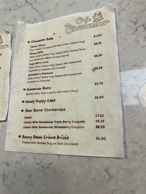 Menu photo 1 Cafe Cinnamour Davie, FL