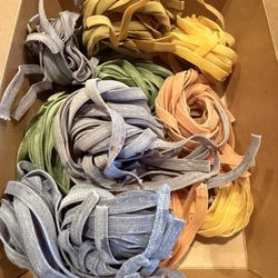 Vegan pasta that I took home.