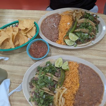 La Placita Taqueria - Taco plates and chips and salsa - Bakeries Near Me - Cocoa, Florida