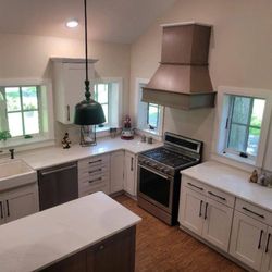 Residential Redevelopers - New cabinets added to kitchen remodel