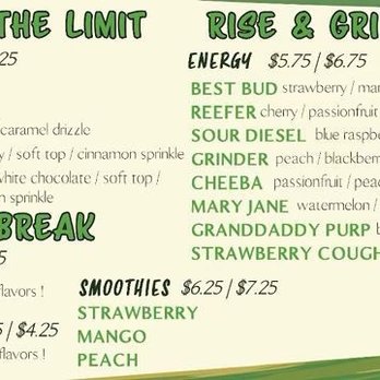 Blitzed Coffee Bar - Menu - Coffee & Tea Near Me - Chandler, Arizona Blitzed Coffee Bar - Menu - Coffee & Tea Near Me - Chandler, Arizona