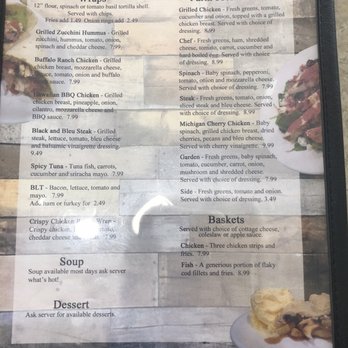 The Harvest Grill - Menu - New American Near Me - West Branch, Michigan The Harvest Grill - Menu - New American Near Me - West Branch, Michigan