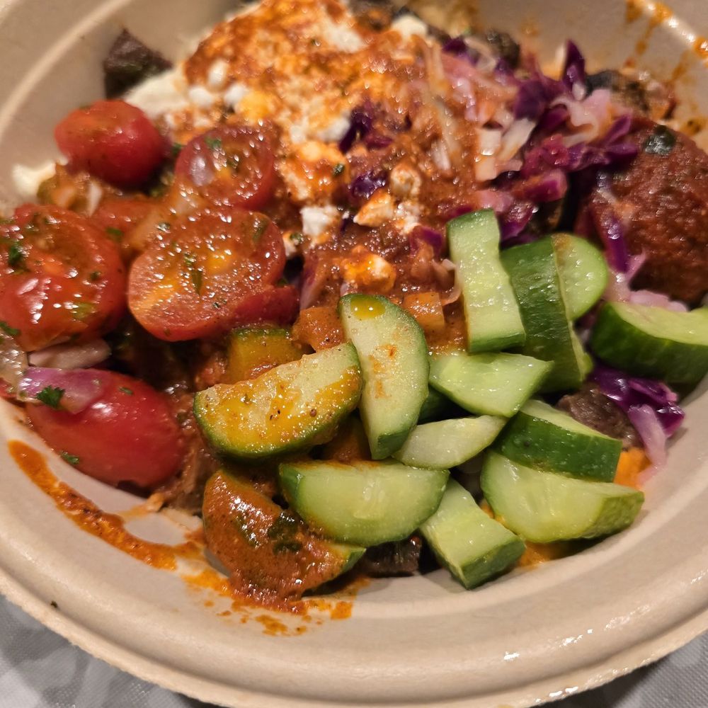 CAVA - Steak + Harissa Bowl - Mediterranean Near Me - Murfreesboro, Tennessee