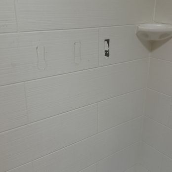 Larkspur Landing - I'd assume a towel drying rack or something was here. But when we stayed in here, only adhesive remained. - Hotels Near Me - Carlisle, Pennsylvania Larkspur Landing - I'd assume a towel drying rack or something was here. But when we stayed in here, only adhesive remained. - Hotels Near Me - Carlisle, Pennsylvania