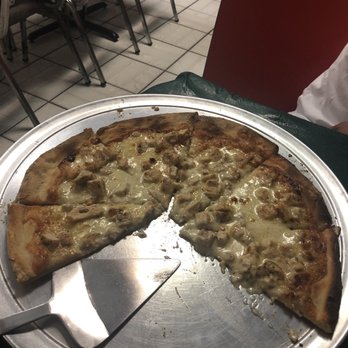 Ciros Pizzeria - Chicken Alfredo Pizza 16" - Italian Near Me - Irving, Texas Ciros Pizzeria - Chicken Alfredo Pizza 16" - Italian Near Me - Irving, Texas