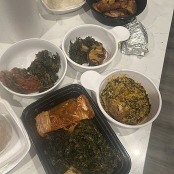 Veronica's Kitchen - EDIKANIKON, stockfish, EGUSI, EFO RIRO and plantain. - African Near Me - Inglewood, California Veronica's Kitchen - EDIKANIKON, stockfish, EGUSI, EFO RIRO and plantain. - African Near Me - Inglewood, California