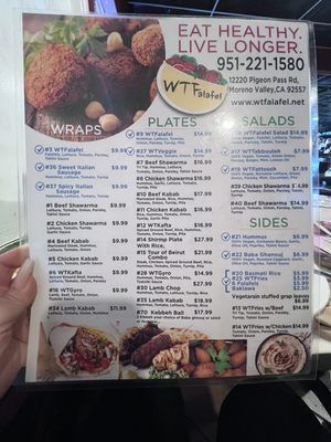 Menu photo 7 WTFalafel Moreno Valley, CA Menu photo 7 WTFalafel Moreno Valley, CA