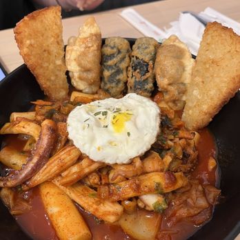 Tiger K CupBob - Deokbokki (Spicy Rice Cakes) -add squid - Korean Near Me - Duluth, Georgia Tiger K CupBob - Deokbokki (Spicy Rice Cakes) -add squid - Korean Near Me - Duluth, Georgia