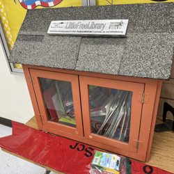 Coldwell Elementary School - Free book library! How neat is that?