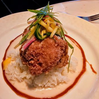 Seafood Bar at The Breakers - Grouper over rice. - Seafood Near Me - Palm Beach, Florida