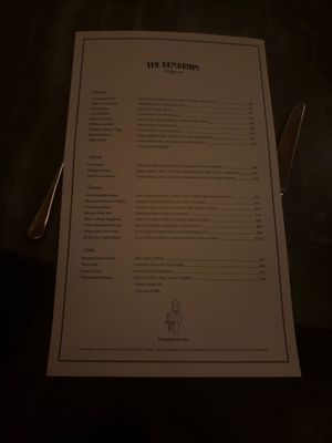 Menu photo 1 The Benjamin Hollywood Los Angeles, CA Menu photo 1 The Benjamin Hollywood Los Angeles, CA