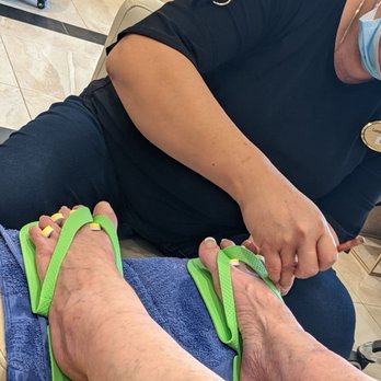 Luminous Nails Spa - Mom in law getting our (mostly) annual pedis here! - Nail Salons Near Me - Beavercreek, Ohio