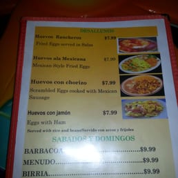 Menu 1 of 6 Menu 1 of 6