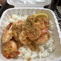 Garlic shrimp $18 Garlic shrimp $18