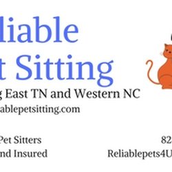 Reliable Pet Sitting - We're insured, bonded, and certified for your pet's well-being and your peace of mind.
