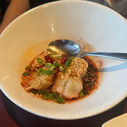 Spicy wontons Spicy wontons