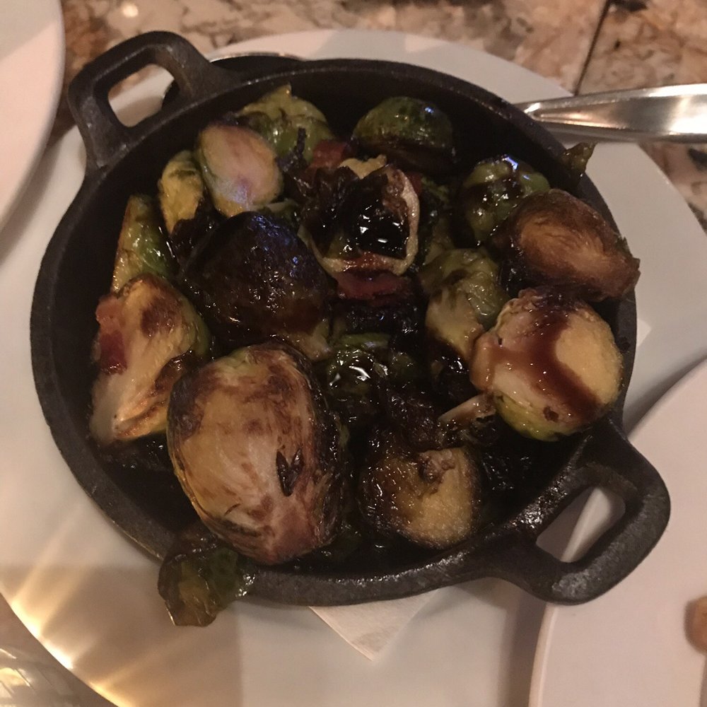 Bridgets Steakhouse - Brussel/bacon side order. - Steakhouses Near Me - Ambler, Pennsylvania Bridgets Steakhouse - Brussel/bacon side order. - Steakhouses Near Me - Ambler, Pennsylvania