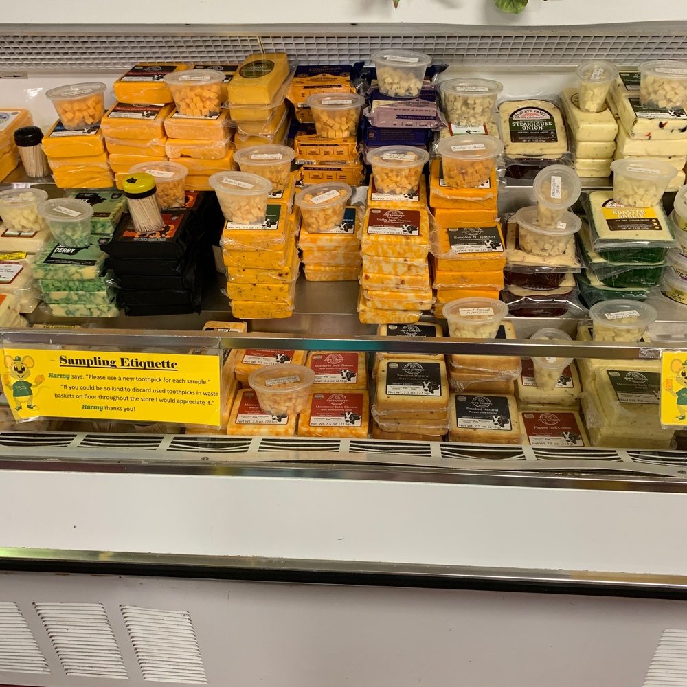 a variety of cheeses a variety of cheeses