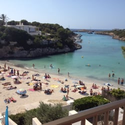 Playa Santandria Hotel - The view from the 3rd floor balcony.