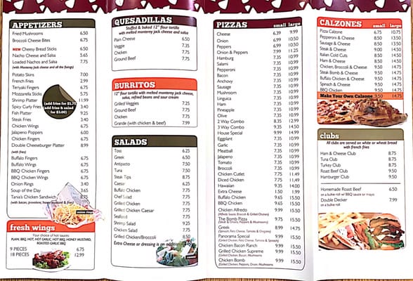 Menu photo 2 Panorama Pizza II Brockton, MA Menu photo 2 Panorama Pizza II Brockton, MA