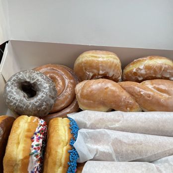 Momo Donuts - a box of assorted donuts - Bakeries Near Me - Rock Hill, South Carolina Momo Donuts - a box of assorted donuts - Bakeries Near Me - Rock Hill, South Carolina
