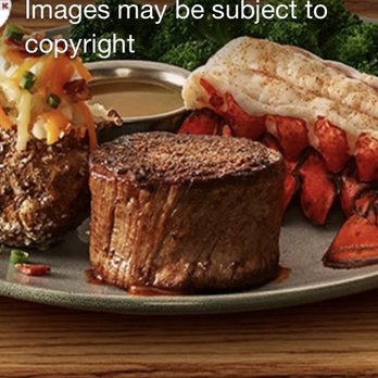 Outback Steakhouse - Steak as pictured in menu.   Not the lobster tail looked nothing like the pic either. - Steakhouses Near Me - Poway, California