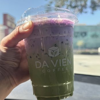 Da Vien Coffee - Ube matcha latte - Coffee & Tea Near Me - Alhambra, California