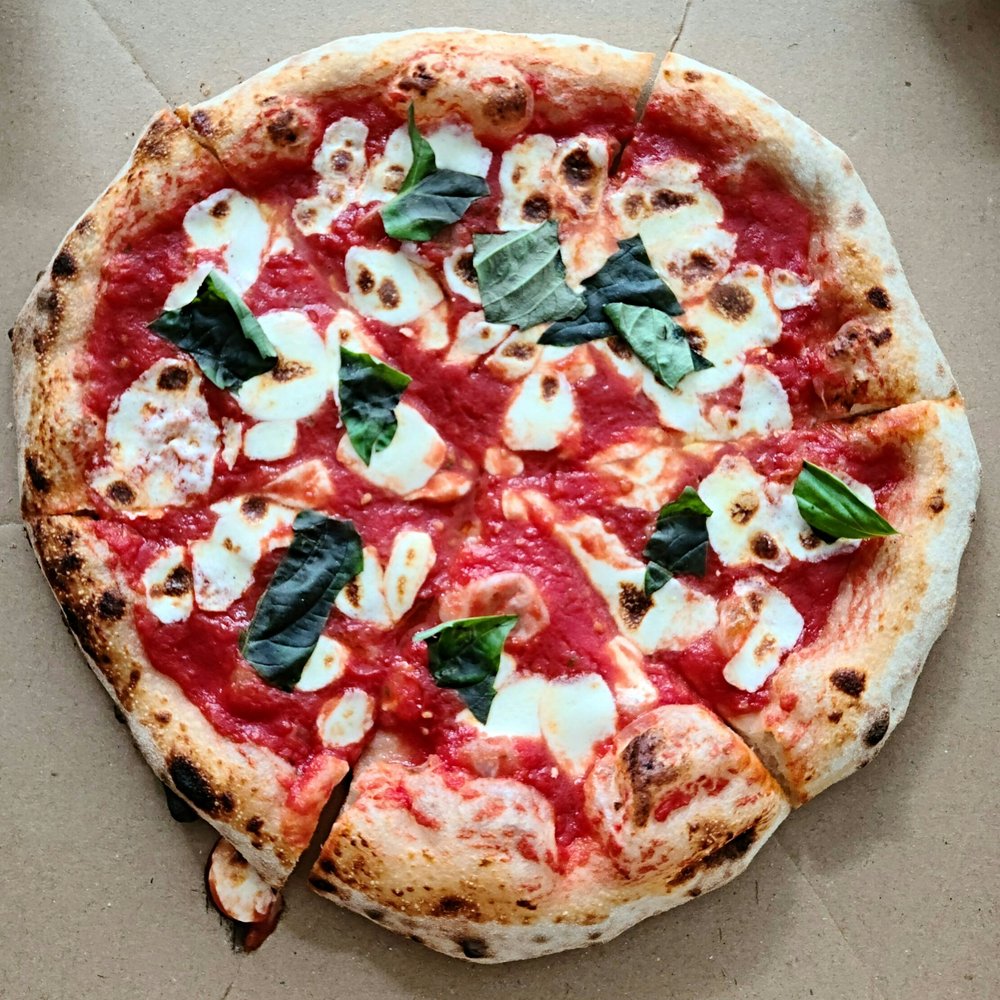 Presti Pizza - Margherita pizza - Food Trucks Near Me Presti Pizza - Margherita pizza - Food Trucks Near Me