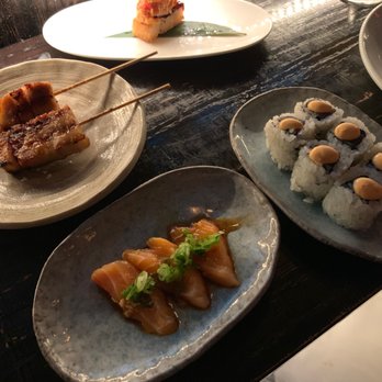 Double Knot - salmon sashimi and spicy tuna sushi - Sushi Bars Near Me - Philadelphia, Pennsylvania
